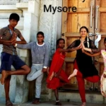 March -2017-Kallahalli Mysore-ChildrensGroup Yoga