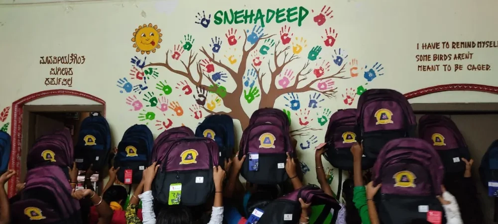 Schl Bag donation